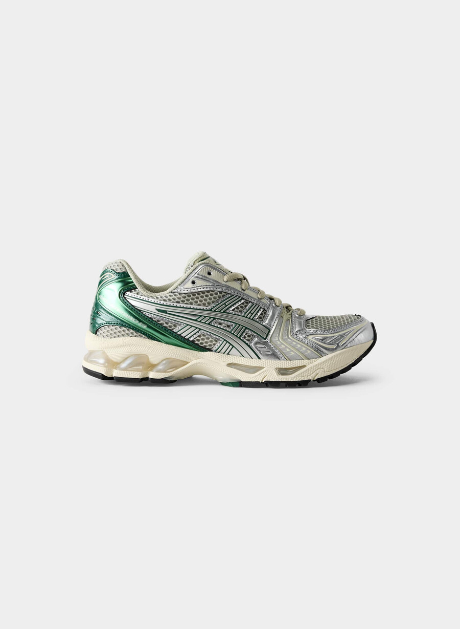アシックス ゲルカヤノ 14 dr lf grn pure slvr