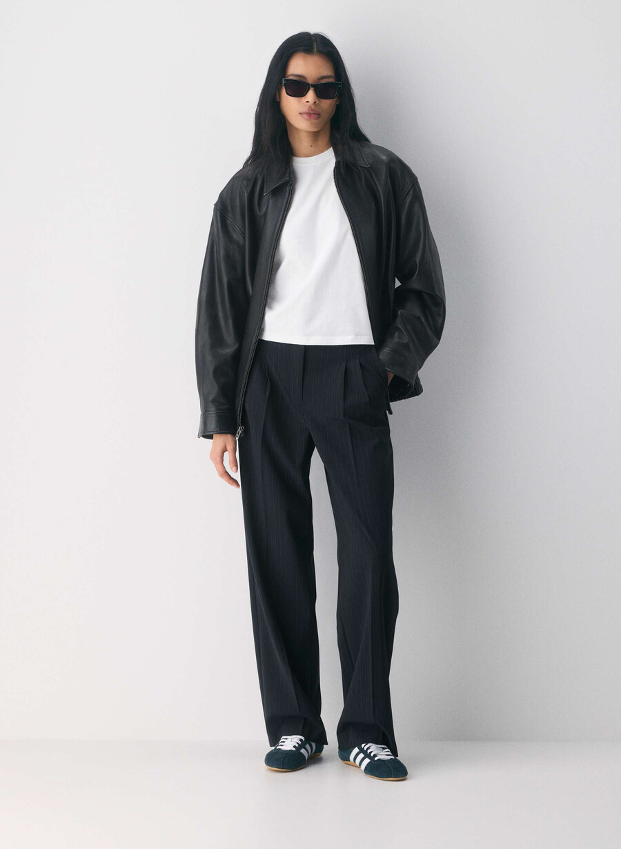 エフォートレスパンツ - リエッセンシャル ライト ls st dk nt nvymt pr