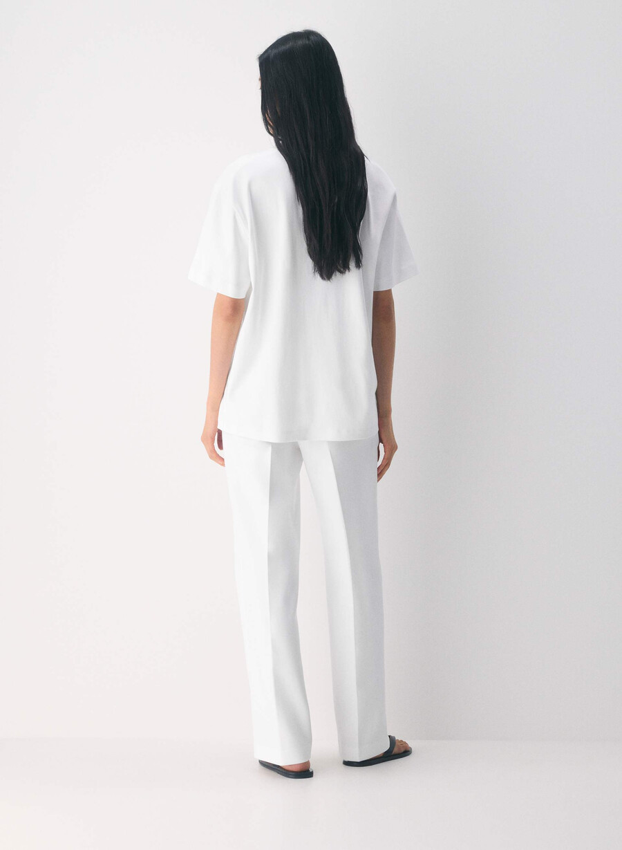 新しいエージェンシーパンツ - ressential white