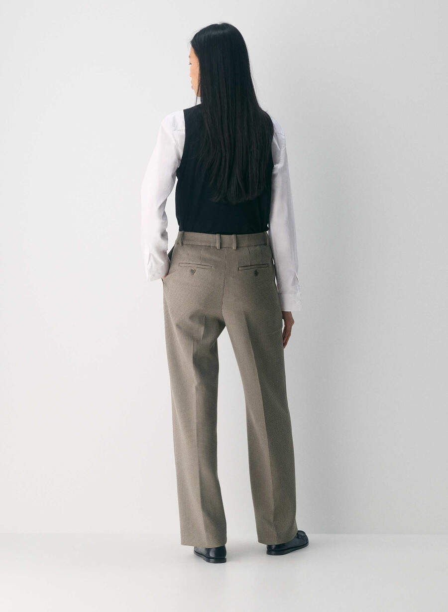ニューエージェンシーパンツ - ressential har check mc brmb