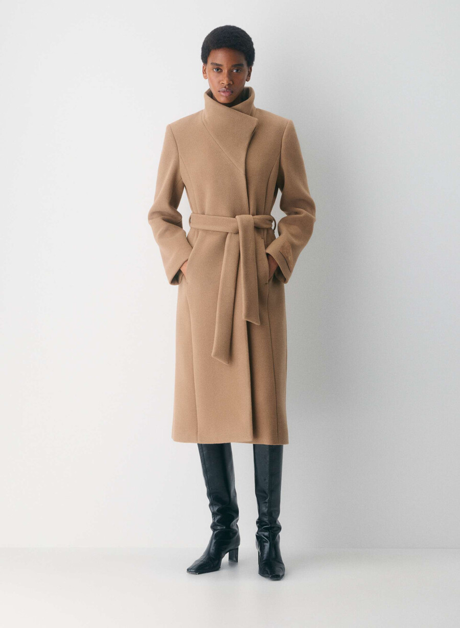 コナー ロングコート - ソフトウールカシミア saville