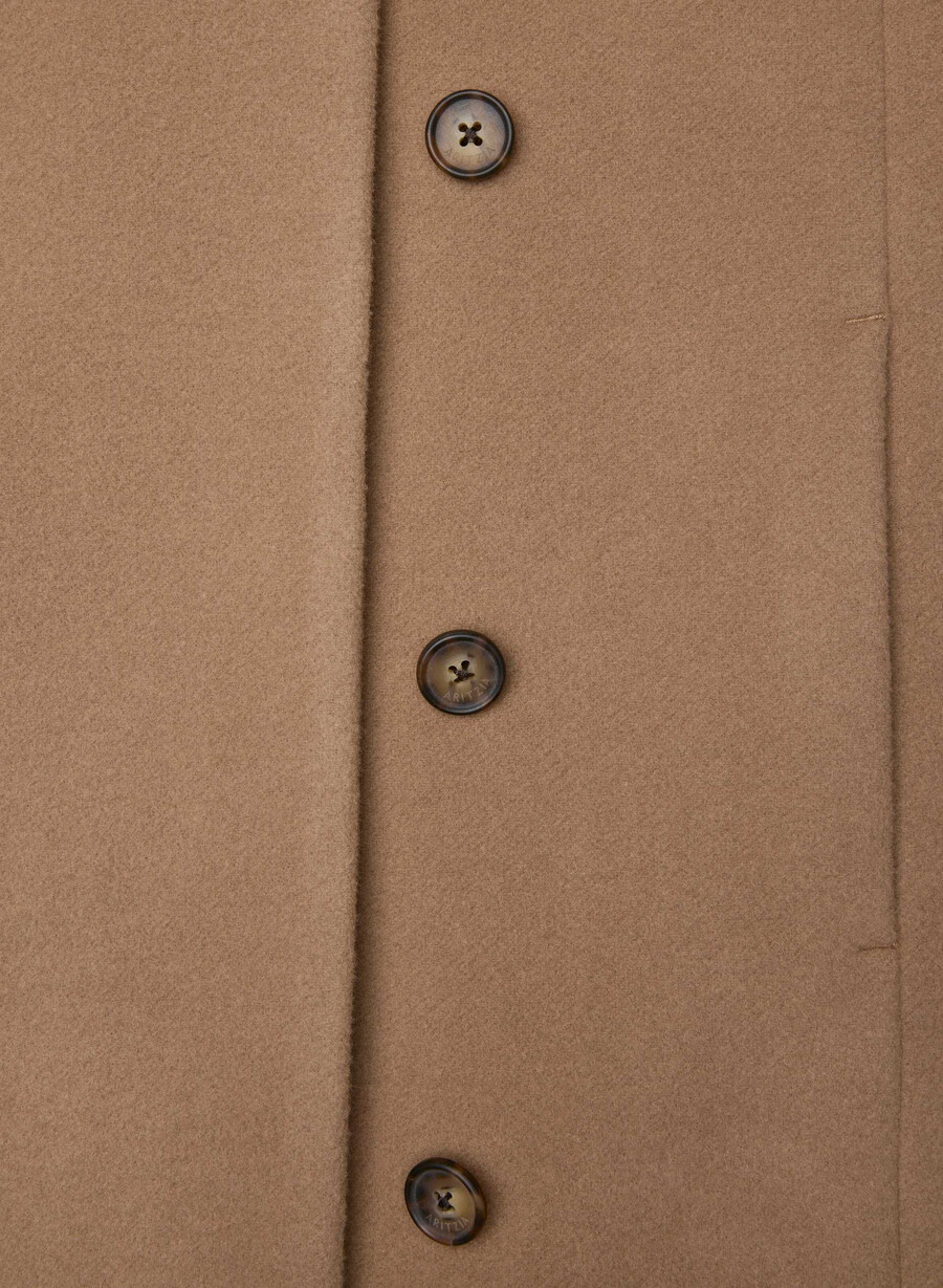 コナー ロングコート - ソフトウールカシミア saville