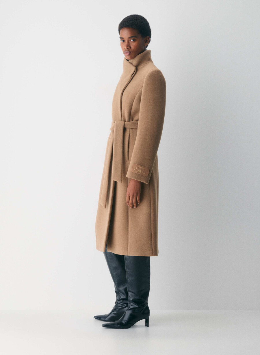 コナー ロングコート - ソフトウールカシミア saville