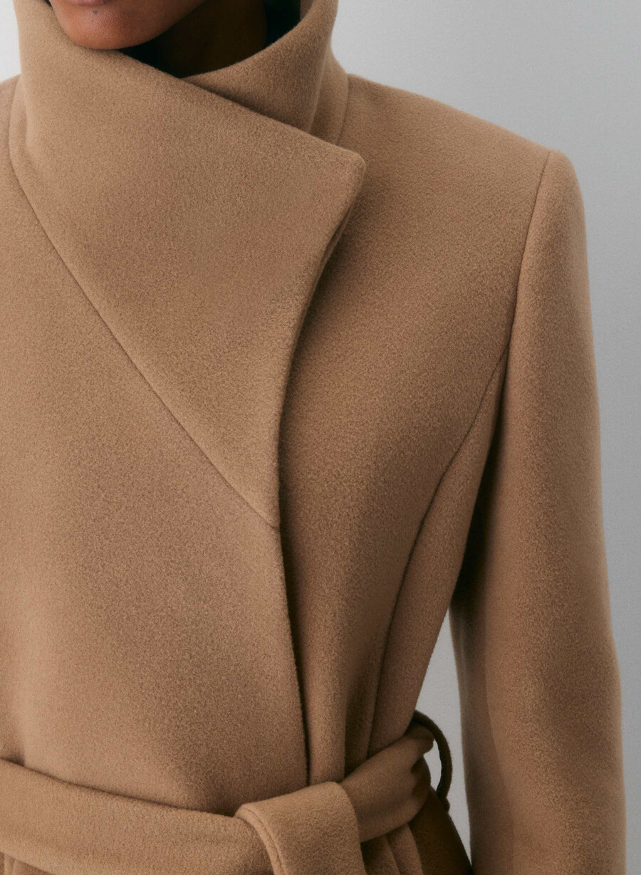コナー ロングコート - ソフトウールカシミア saville