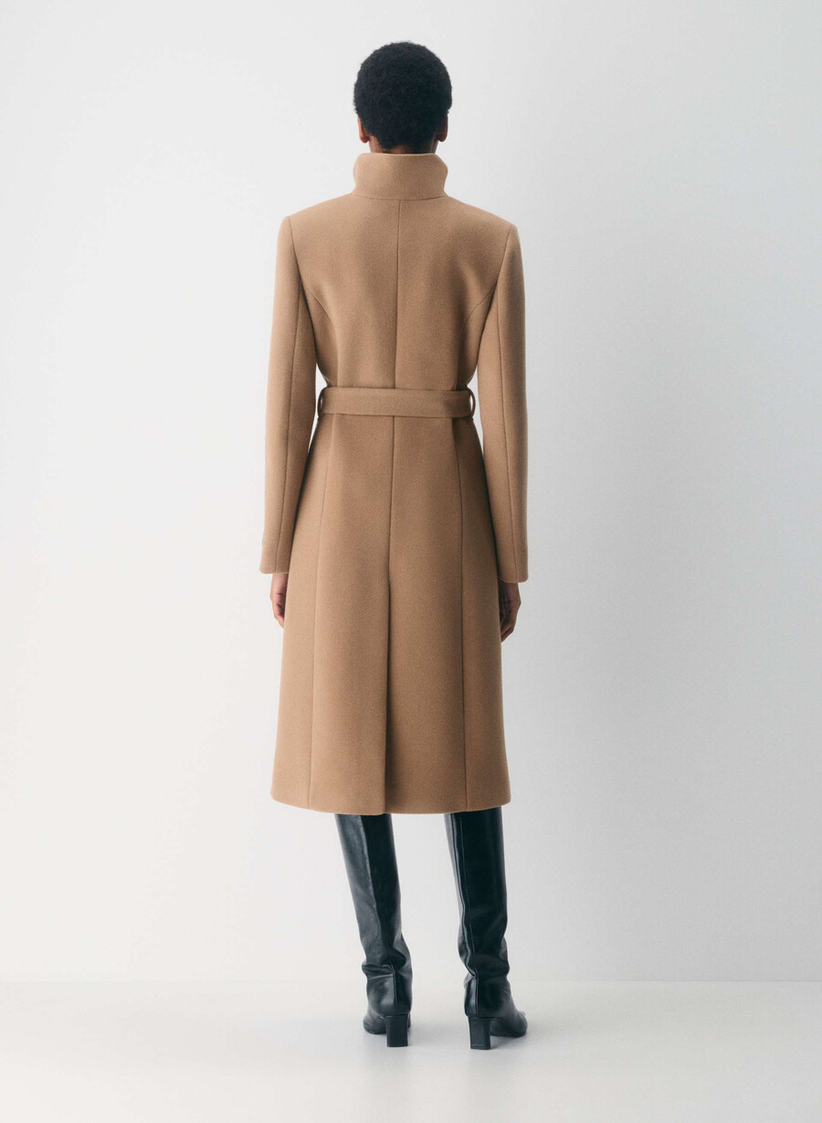 コナー ロングコート - ソフトウールカシミア saville