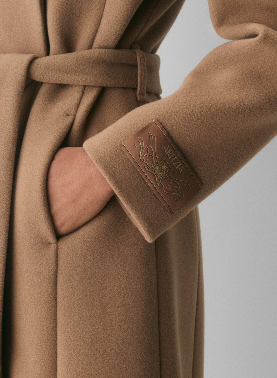 コナー ロングコート - ソフトウールカシミア saville