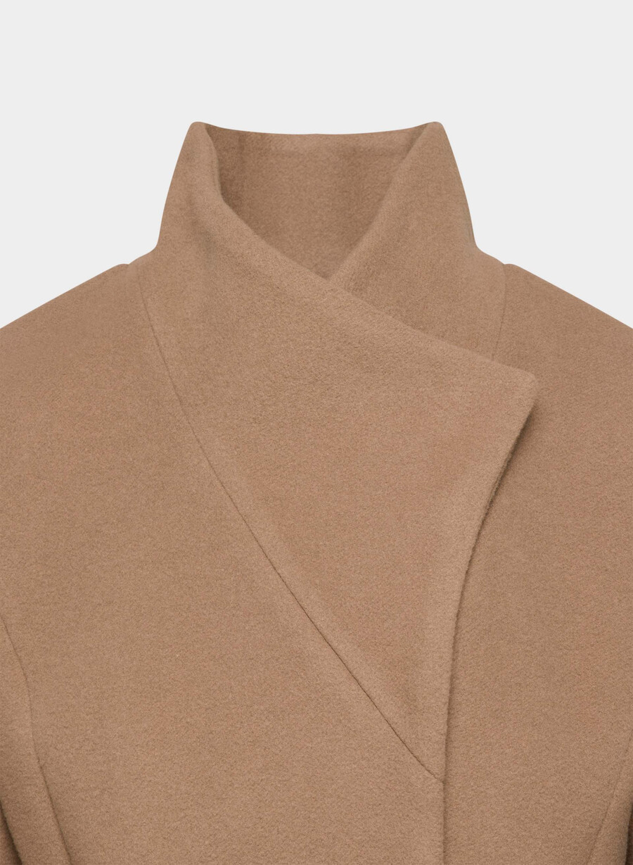 コナー ロングコート - ソフトウールカシミア saville