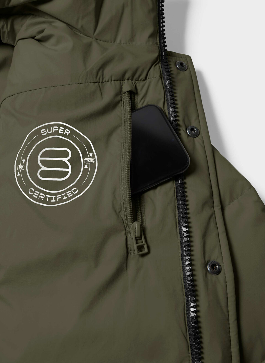 スーパーパフベスト - climatte ダークオリーブ