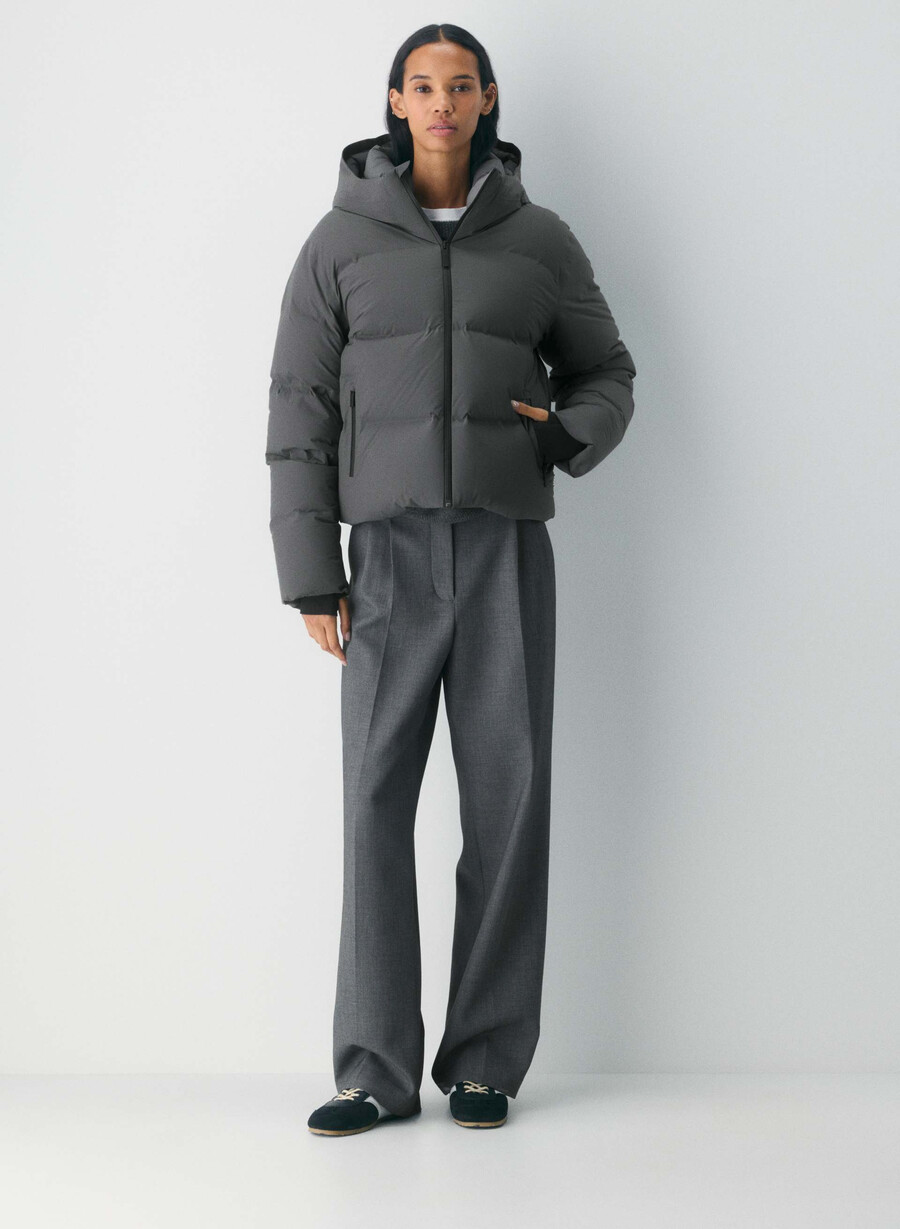 スーパーパフオ ショーティー - レインストップ コールグレー