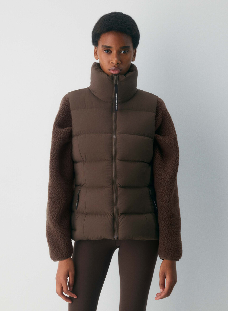 supersnug puffベスト - climatte リッチモカブラウン