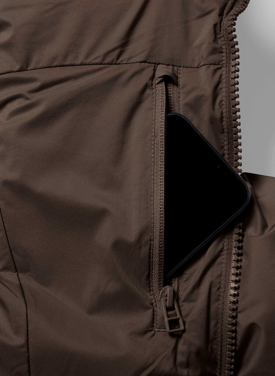 supersnug puffベスト - climatte リッチモカブラウン