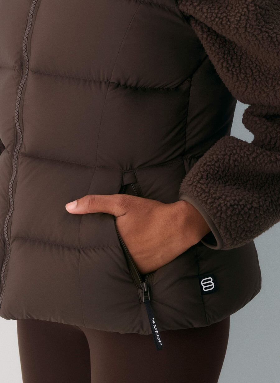 supersnug puffベスト - climatte リッチモカブラウン