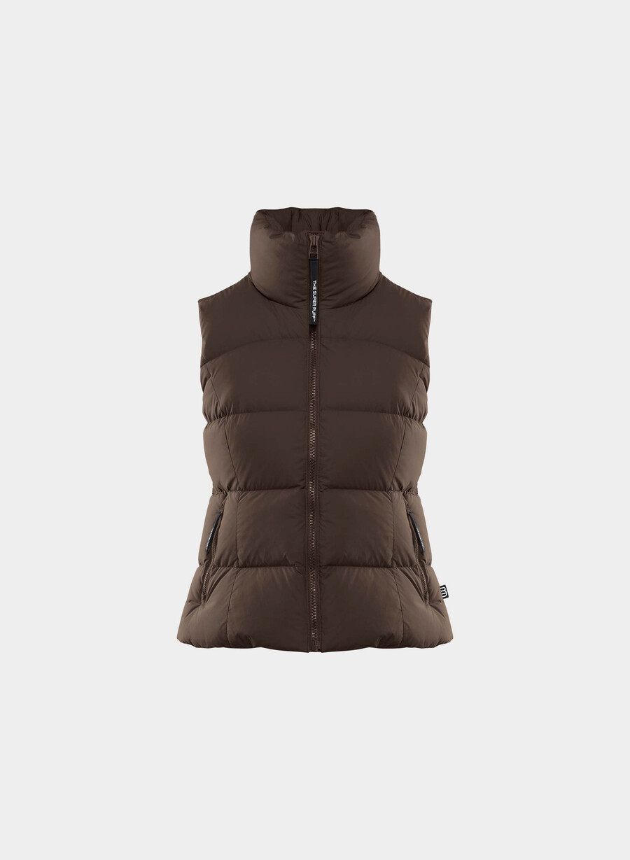 supersnug puffベスト - climatte リッチモカブラウン