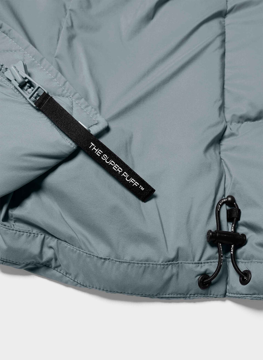 supersnug puffベスト - climatte slab blue