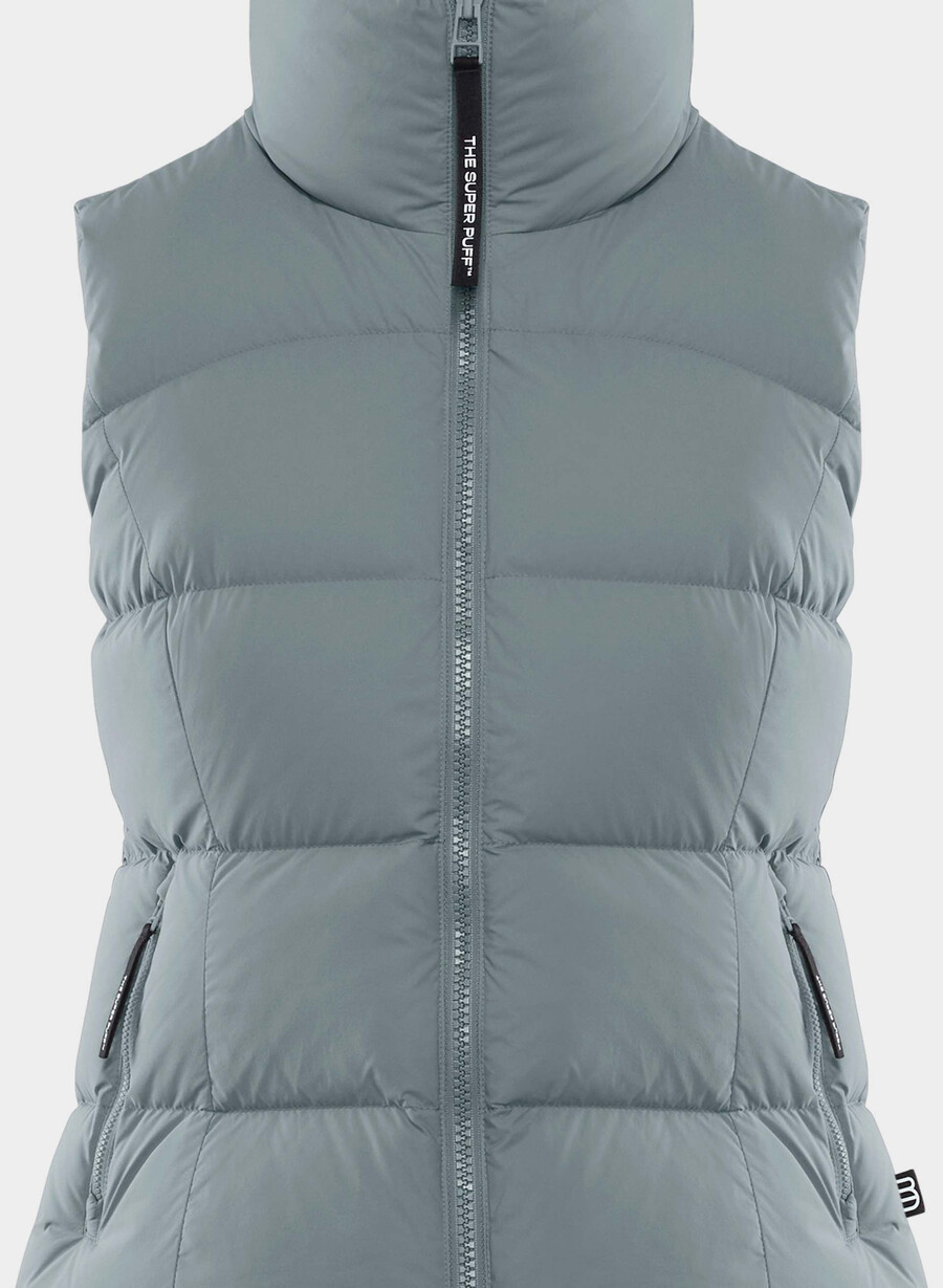 supersnug puffベスト - climatte slab blue