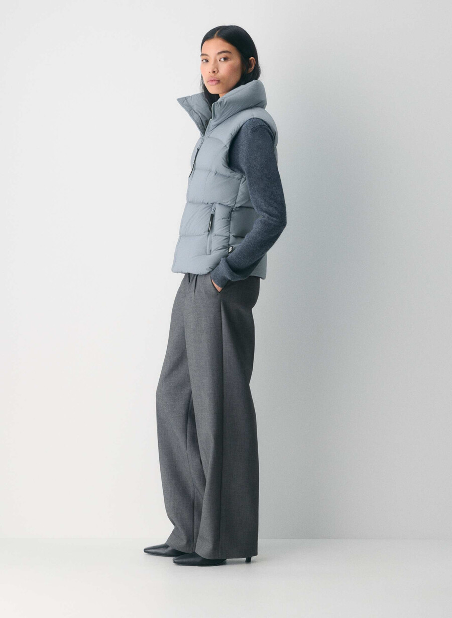 supersnug puffベスト - climatte slab blue