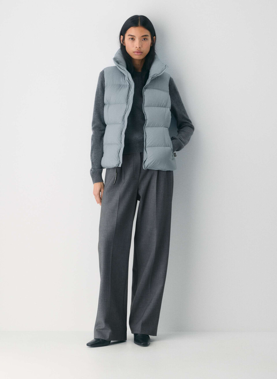 supersnug puffベスト - climatte slab blue
