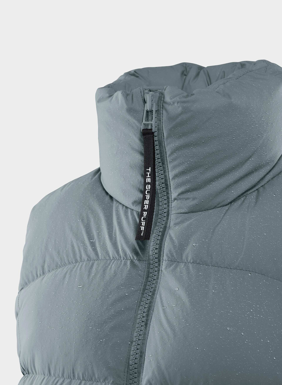 supersnug puffベスト - climatte slab blue