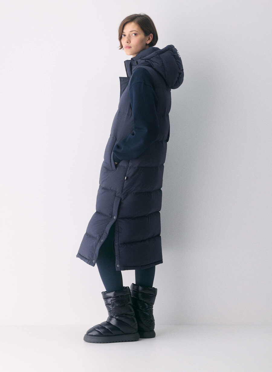 スーパーパフ ロングベスト - climatte admiral