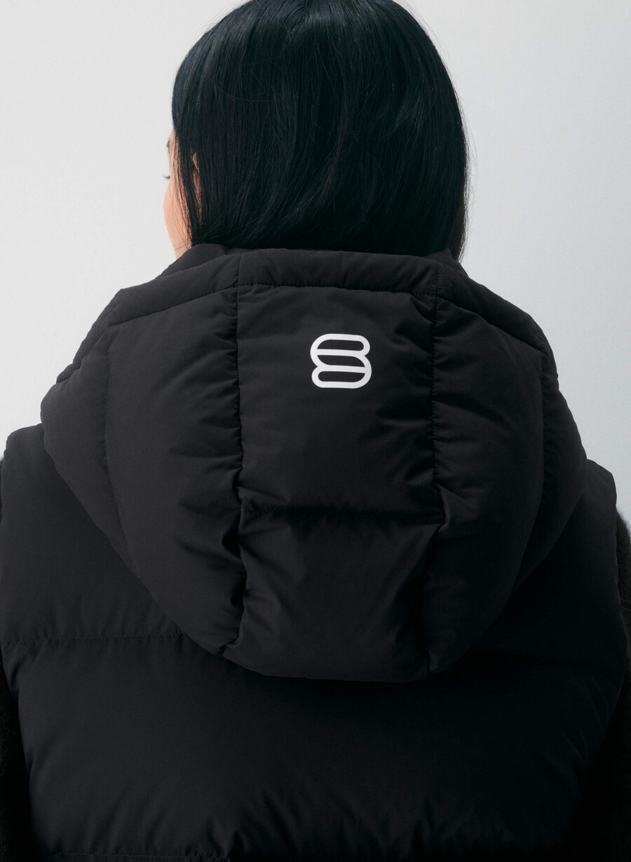 superpuff ローヒップベスト - climatte ブラック