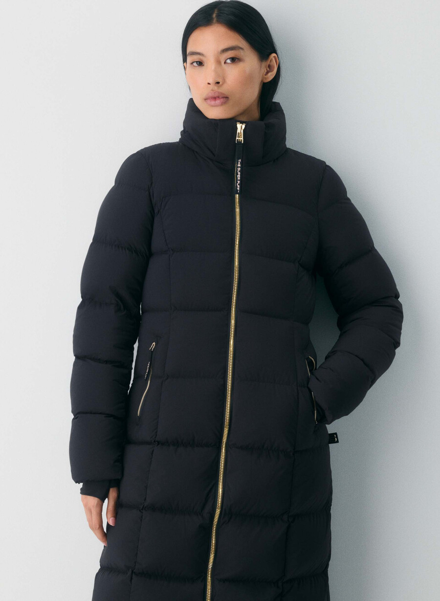 スーパースナッグパフ ロング - climatte ブラックシャイニーゴールド
