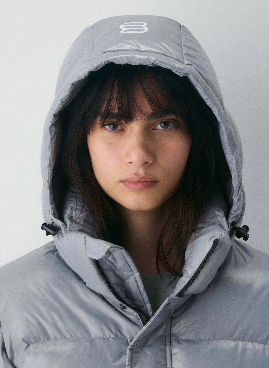 スーパーパフエクストラショーティー - ハイグロス ムーンダストグレー